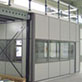 Hallenb�ro mit Treppenaufgang und Lagerb�hne